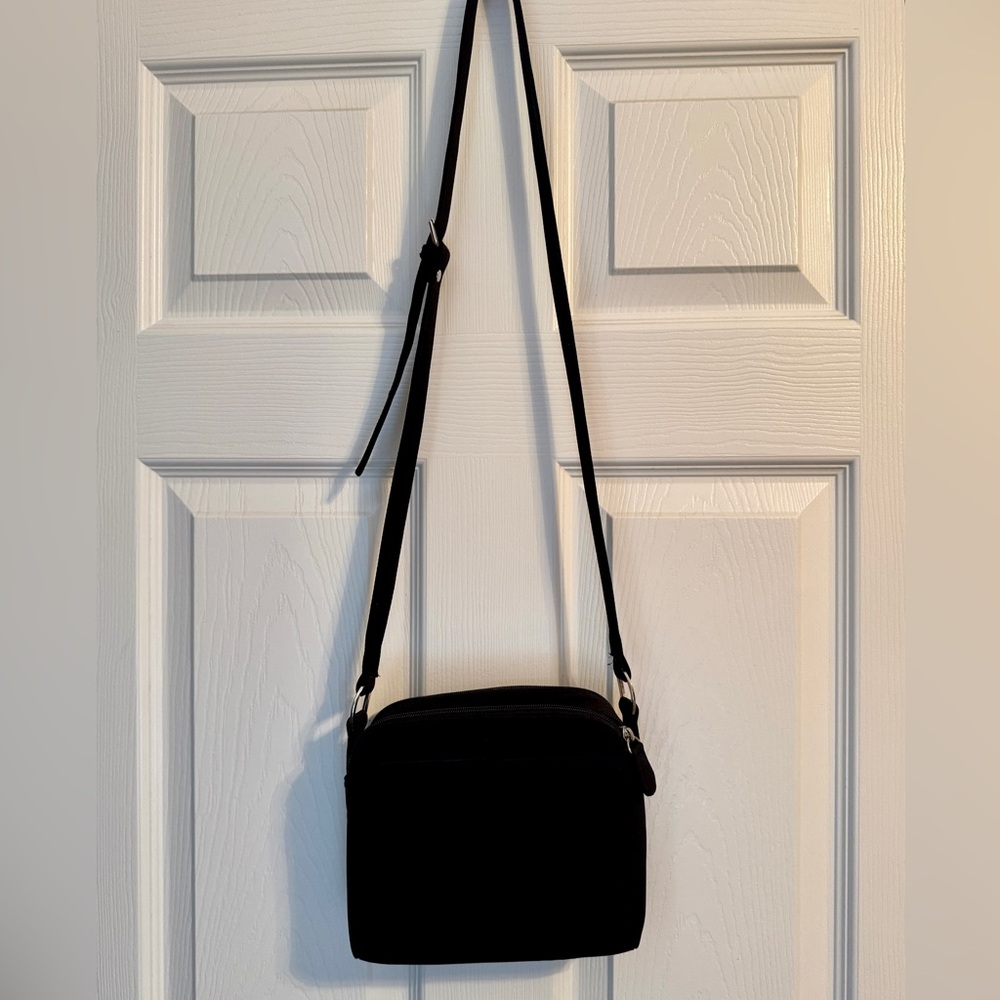 Elegant Liz Claiborne Black Crossbody Bag